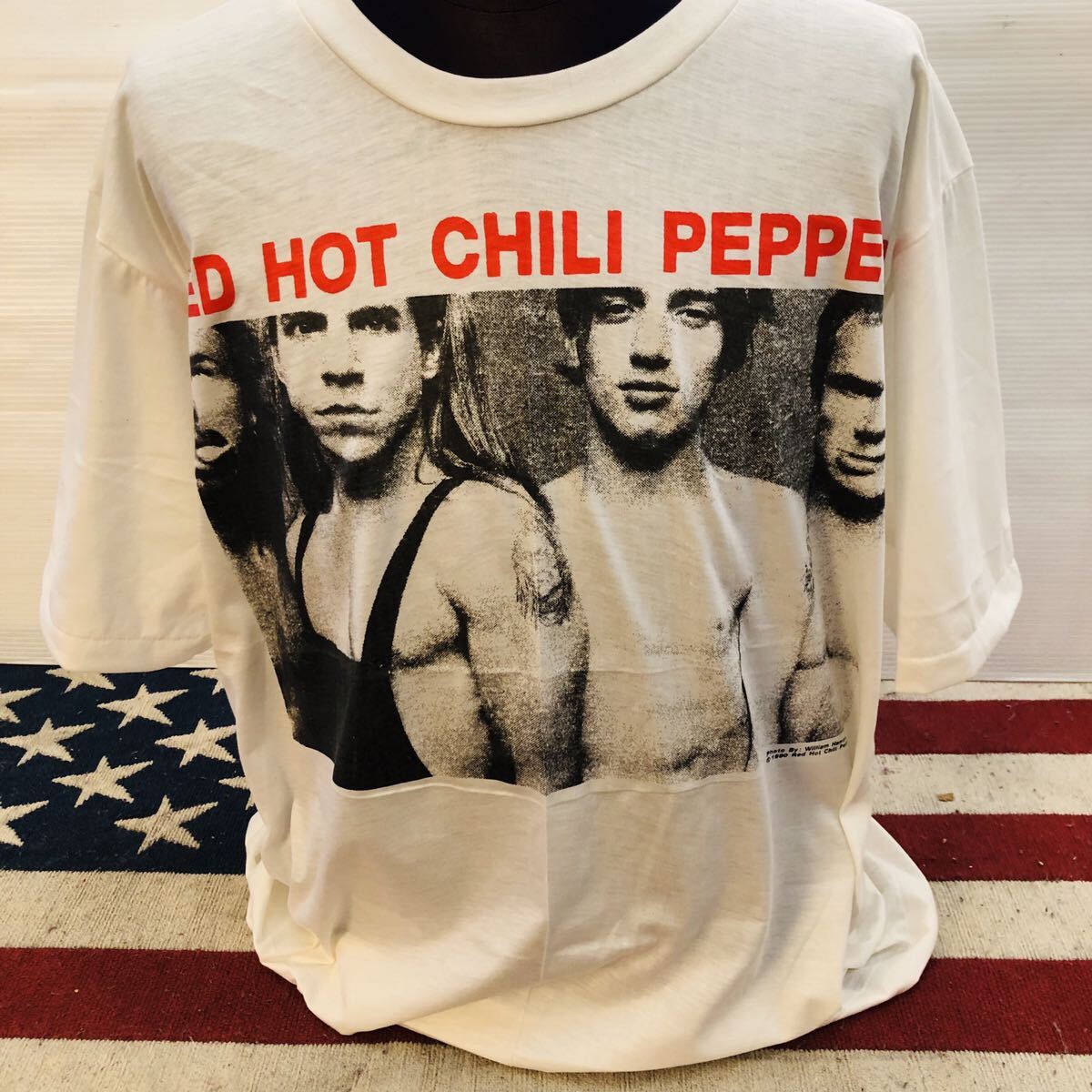 90年代バンド レッドホットチリペッパーズ XL バンドTシャツ ロックTシャツの画像2