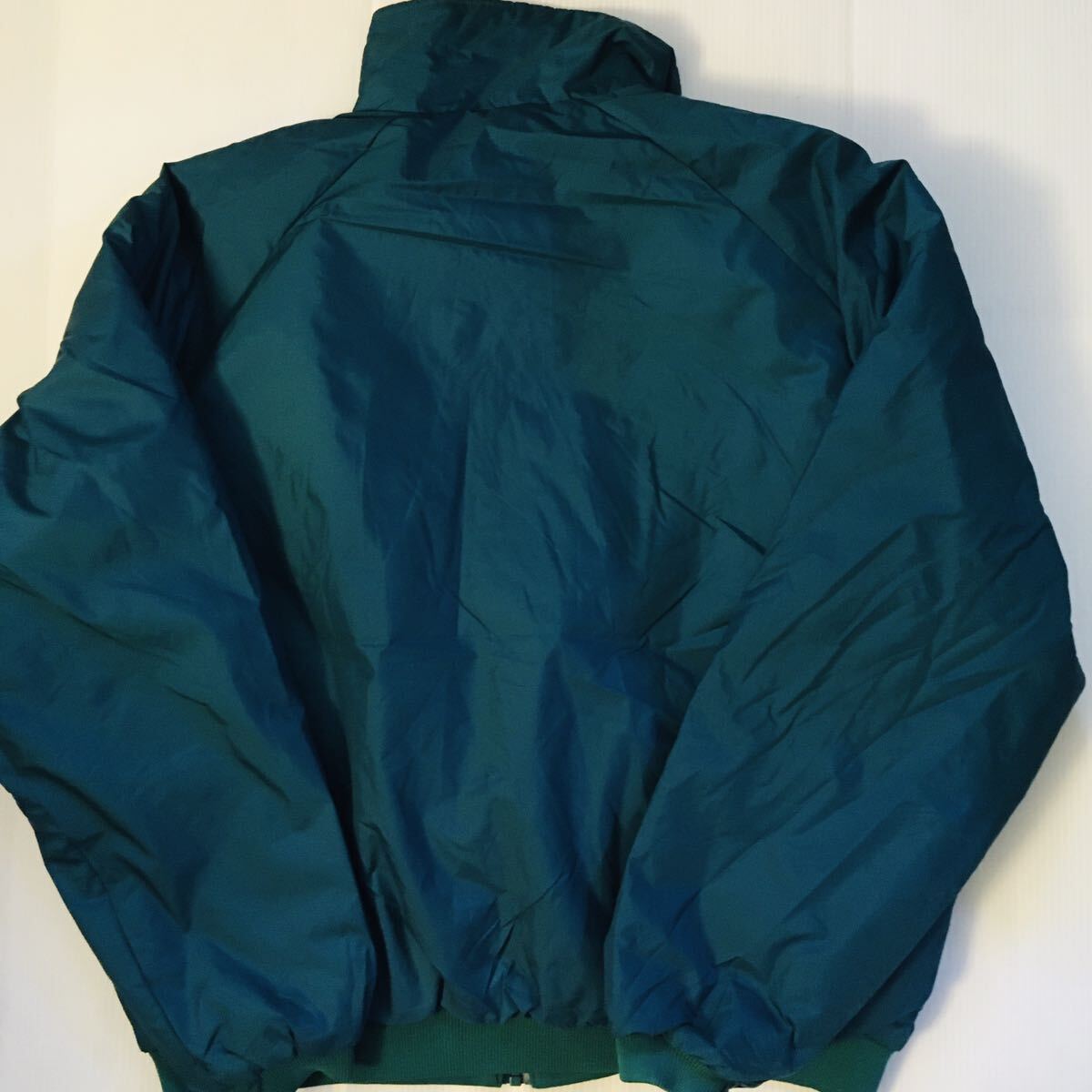 ビッグサイズ コロンビア Columbia XL リバーシブル ナイロン 中綿ジャケット グリーン×パープルの画像5