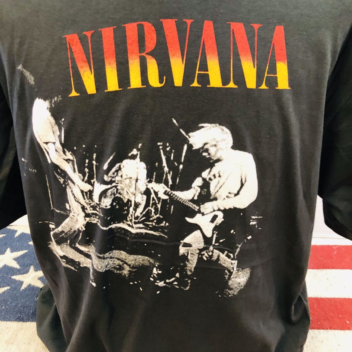 90年代バンド　ニルヴァーナ Nirvana XL バンドTシャツ　ロックT_画像2