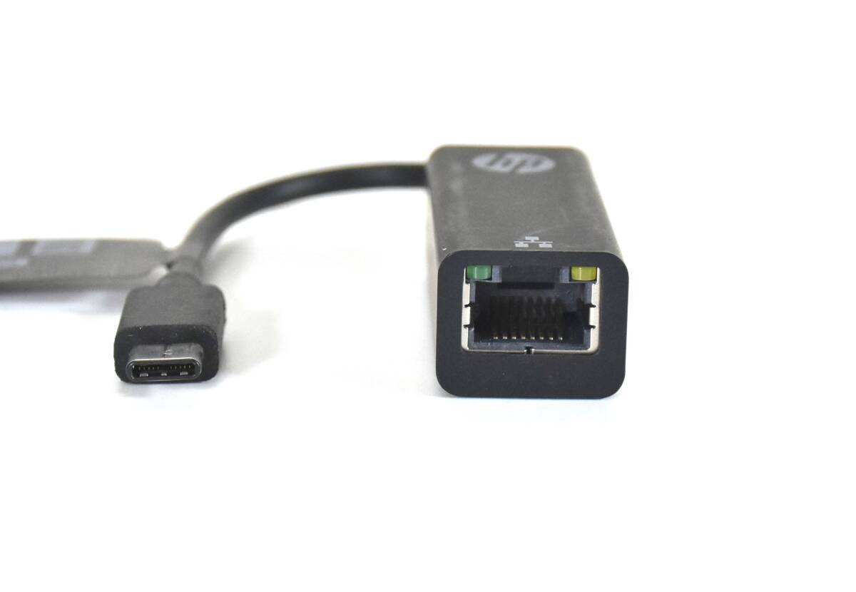 HP USB-C TO RJ45 Adapter/RTL8153-03/HP Type-C TO RJ45 LAN変換器/中古品_画像1
