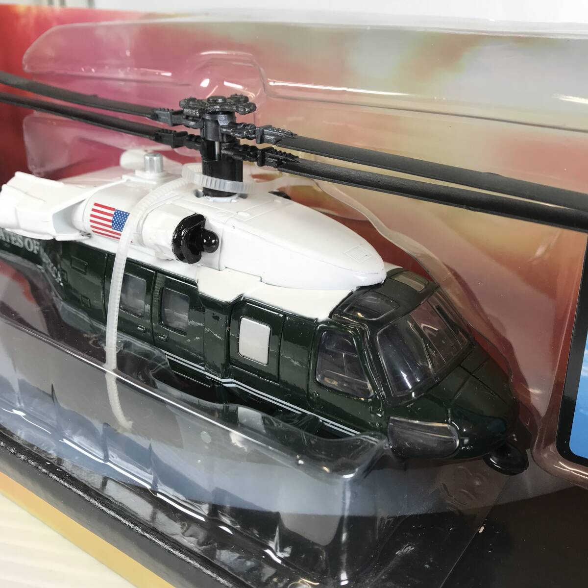 □中古品□ WowToyz 模型 ヘリコプター Marine ONE VH-60N White Hawk ホワイトホーク INHMO ダイキャストメタルモデル _画像9