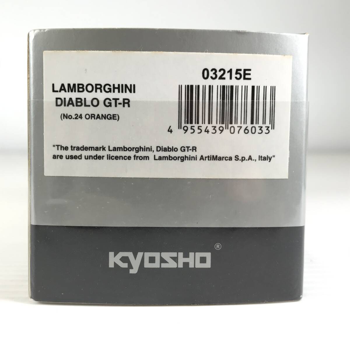 □中古品□ 京商 KYOSHO ミニカー 1/43 LAMBORGHINI DIABLO GT-R LeasePlan #24(オレンジ) [03215E]_画像4