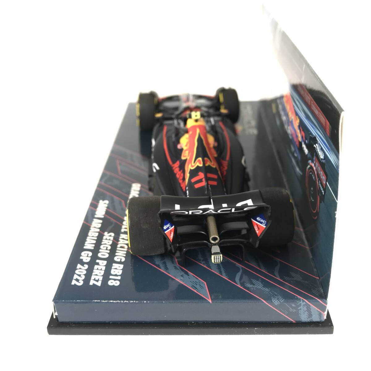 □中古品□ MINICHAMPS ミニチャンプス ミニカー 1/43 オラクル レッド ブル レーシング RB18 セルジオ・ペレス サウジアラビアGP 2022_画像5