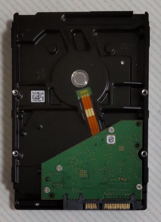 未使用 0時間 2TB HDD ST2000VM005 （正常、PC用） Seagate製の画像2