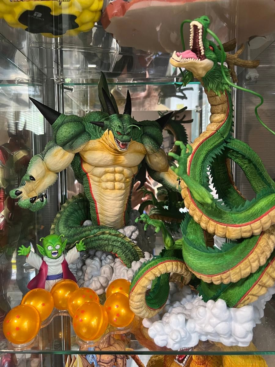 ドラゴンボール　一番くじ　ラストワン賞　神龍　ポルンガ　デンデ　セット売り　