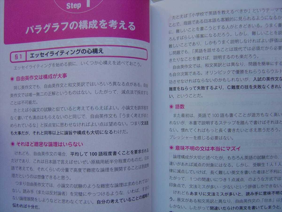 ★『大学入試英作文ハイパートレーニング 自由英作文編』大矢復 送料185円★_画像5