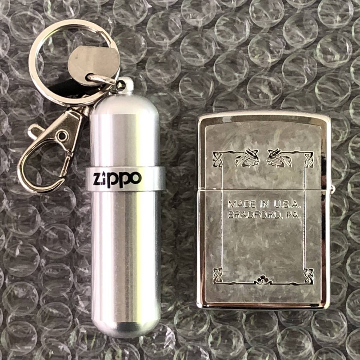 YA039074(053)-105/TY5000【名古屋】Zippo ジッポー K X LIMITED EDITION AMERICAN CLASSIC No.0762 オイルライター_画像2