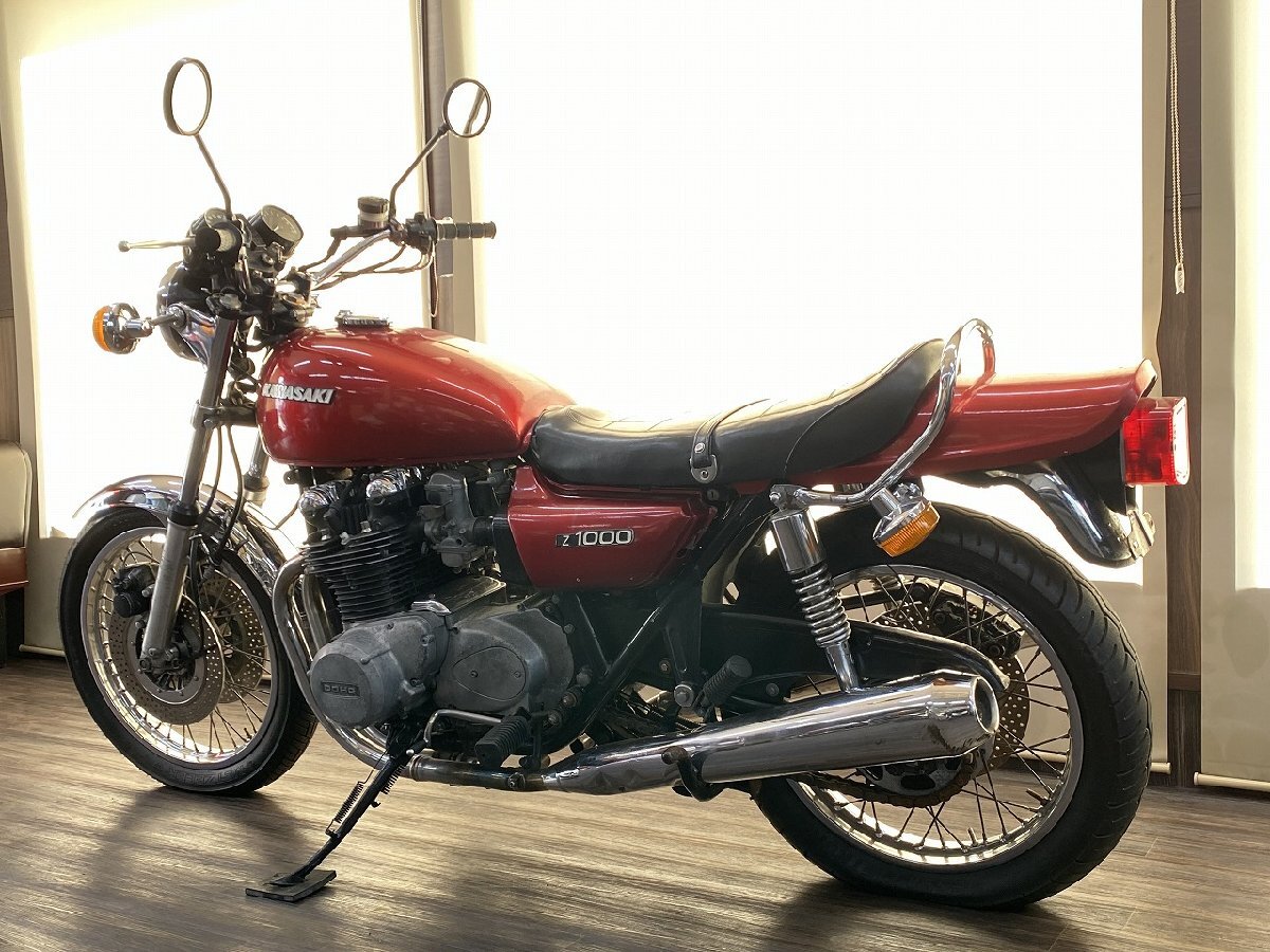 KZ1000 売り切り！１円スタート！エンジン好調！輸入新規！現地タイトル完備！KZT00A！キャブ車！検）Z1 Z2 KZ900 全国配送！福岡佐賀_画像7