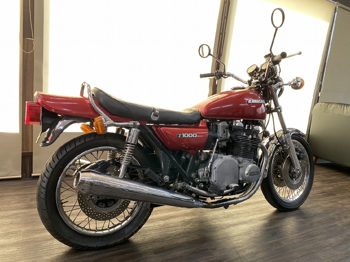 KZ1000 売り切り！１円スタート！エンジン好調！輸入新規！現地タイトル完備！KZT00A！キャブ車！検）Z1 Z2 KZ900 全国配送！福岡佐賀_画像2