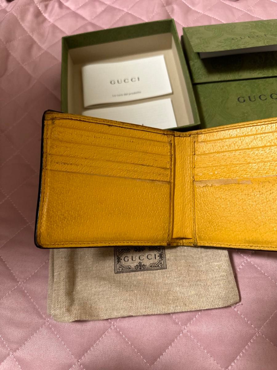 Gucci グッチ ネオ ヴィンテージ GGスプリーム 二つ折り財布