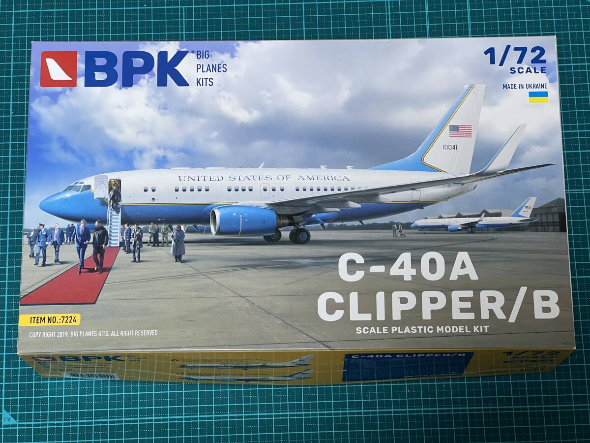 1/72 C-40A CLIPPER/B (B737) 1:72 Big Plane Kits 7224の画像1