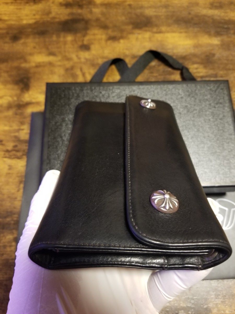 クロムハーツ財布ウェーブウォレット+シルバー925スクロール クロムハーツ財布ウェーブウォレット+シルバー925スクロール
