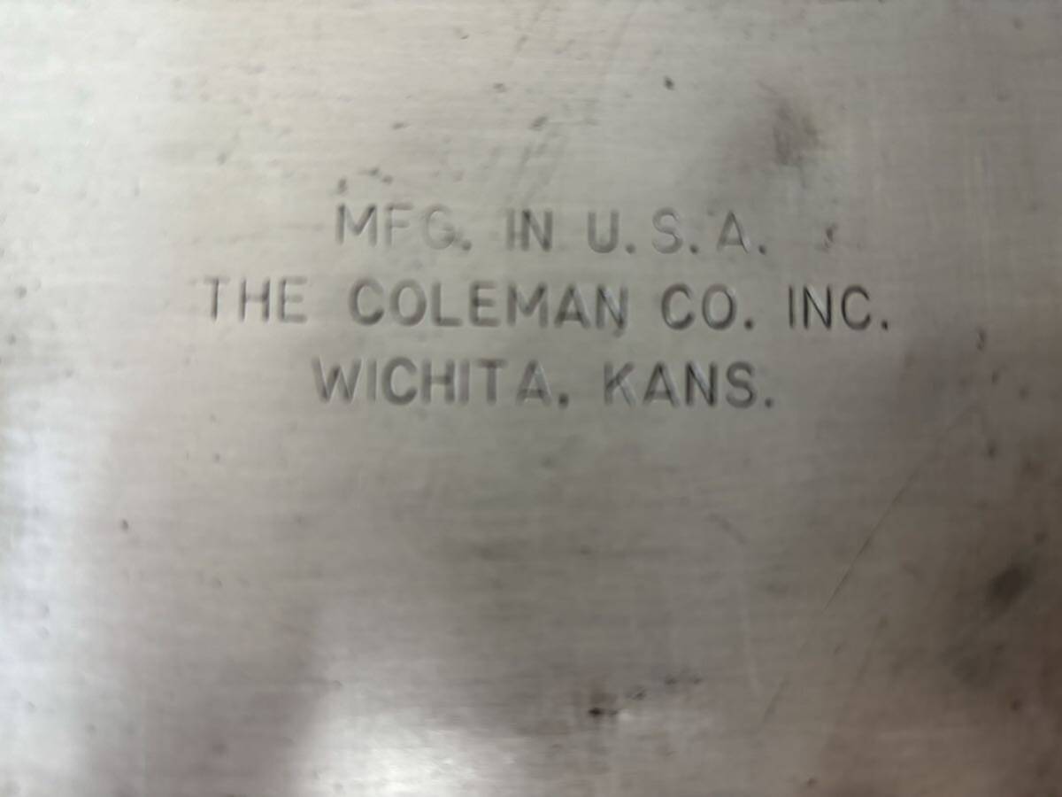 old Coleman / Coleman 501.502 плита для кухонная утварь кейс / руль имеется 