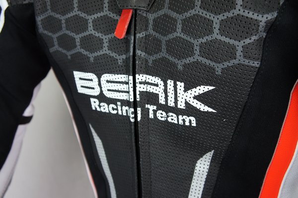  circuit running possibility MFJ official recognition model BERIK Berik high grade racing suit 329 RED 50 size L corresponding sample goods beautiful goods 