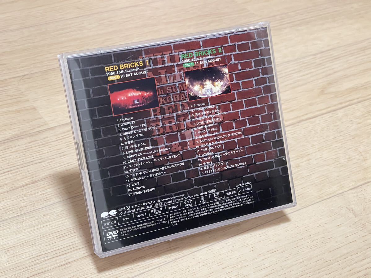 THE ALFEE RED BRICKS I & II DVD_画像2