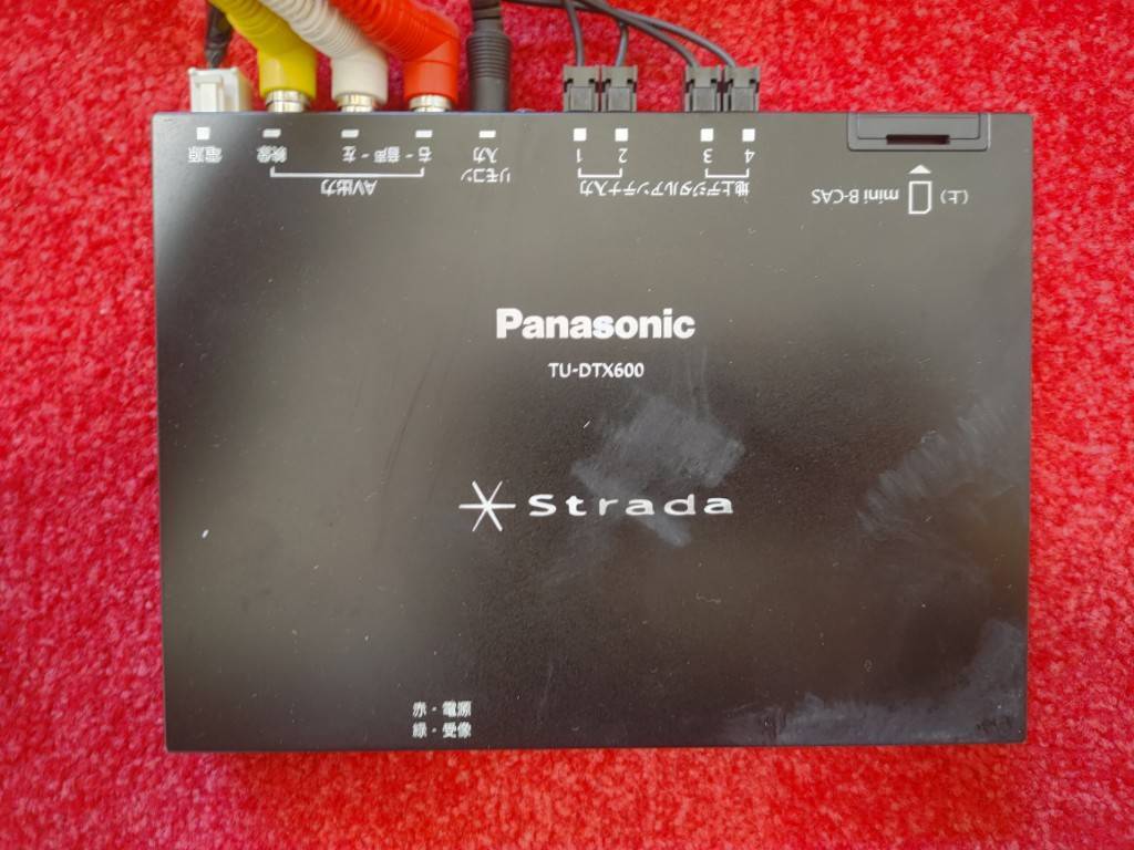 パナソニック ストラーダ Panasonic Strada 地デジチューナー TU-DTX600 リモコン付き & Rspec TTN-68A TV & ナビコントロールユニット_画像3