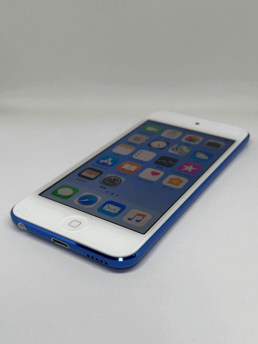 【新品バッテリー交換済み】 Apple iPod touch 第6世代 32GB ブルー 中古品 ③ 【完動品 1円スタート】_画像7