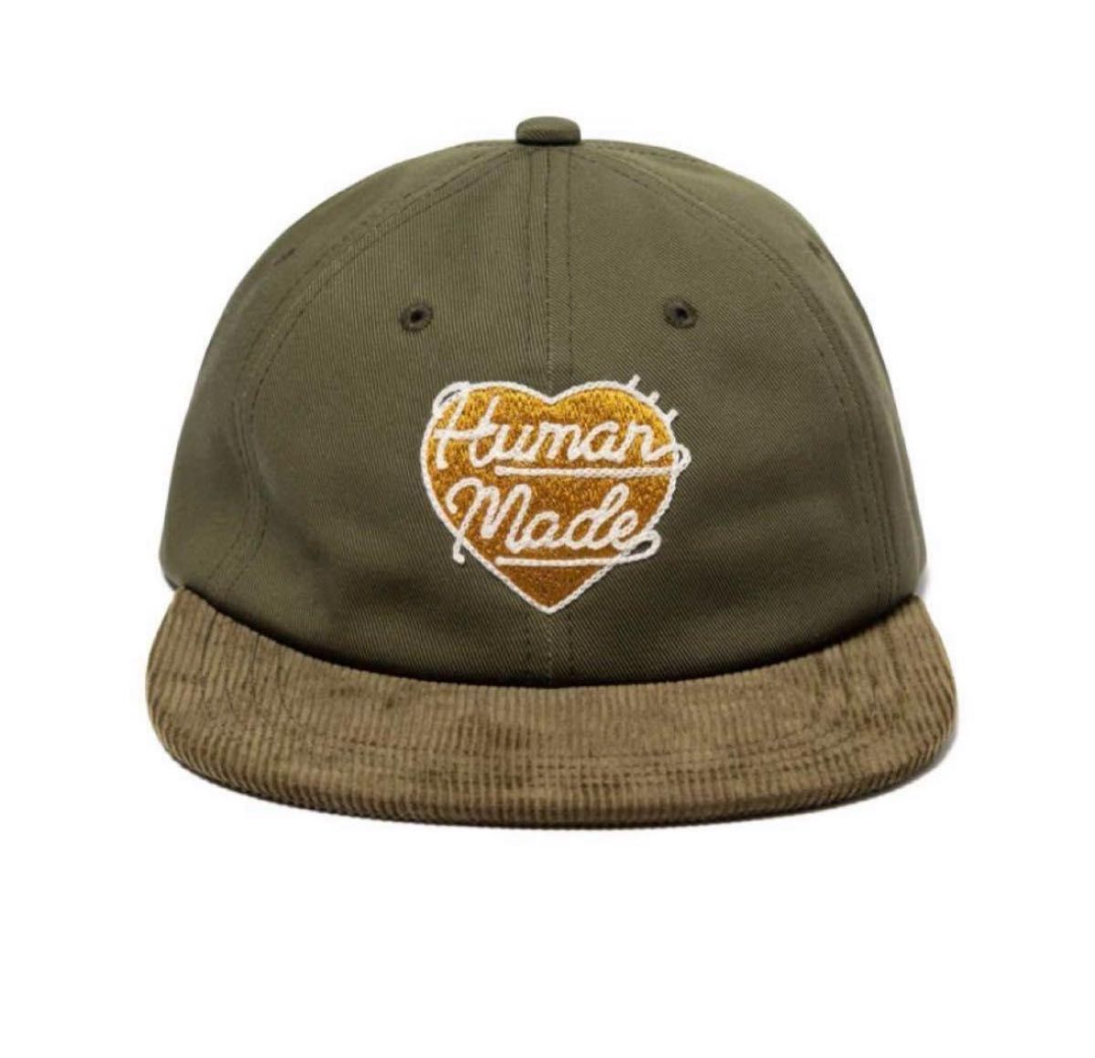 HUMAN MADE Corduroy Cap "Olive Drab"ヒューマンメイド コーデュロイ キャップ