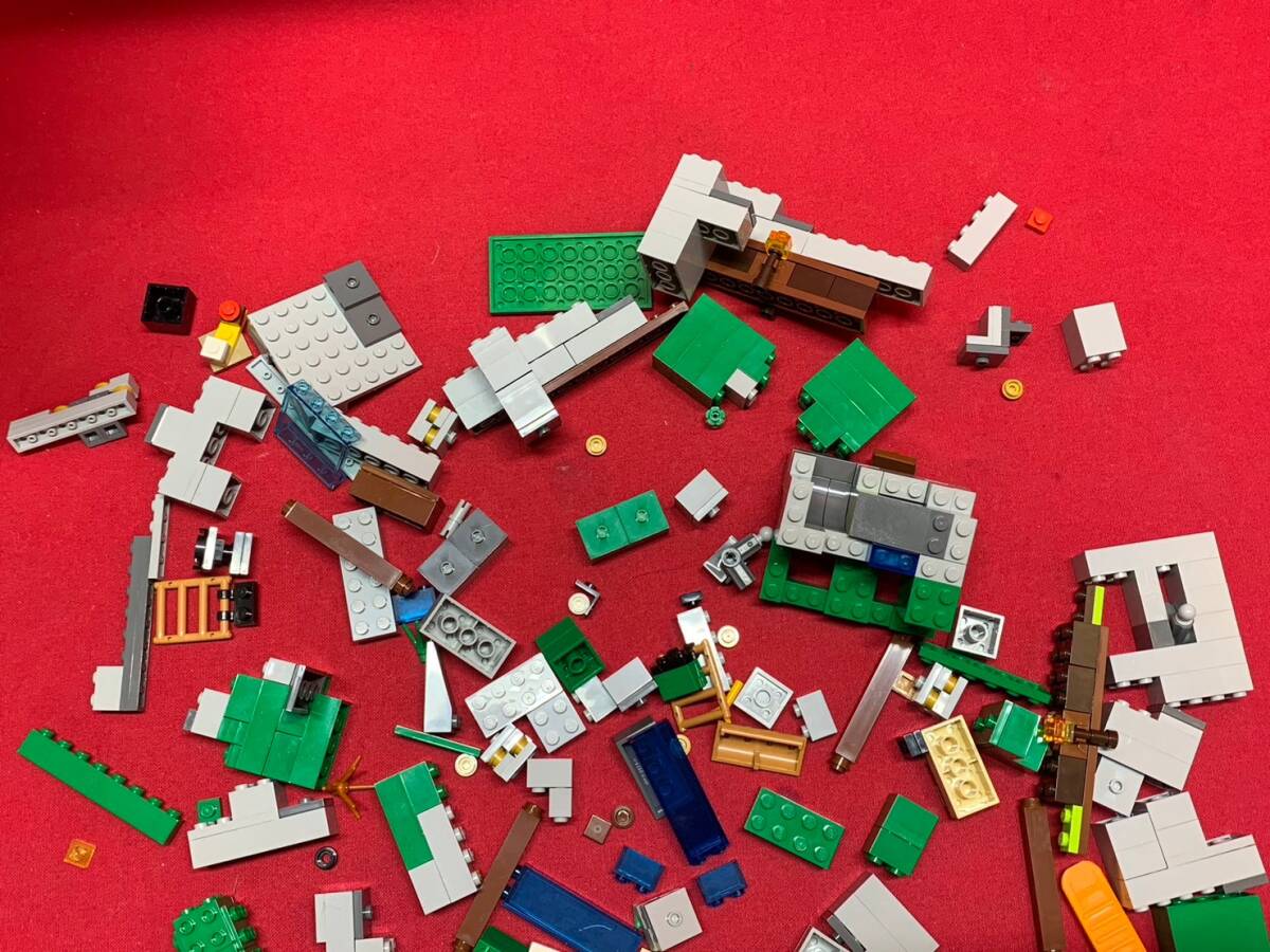 LEGO レゴ マインクラフト 21155+21160+21162 巨大クリーパー像の鉱山 イリジャーの襲撃 タイガの冒険 M-0501-3の画像6