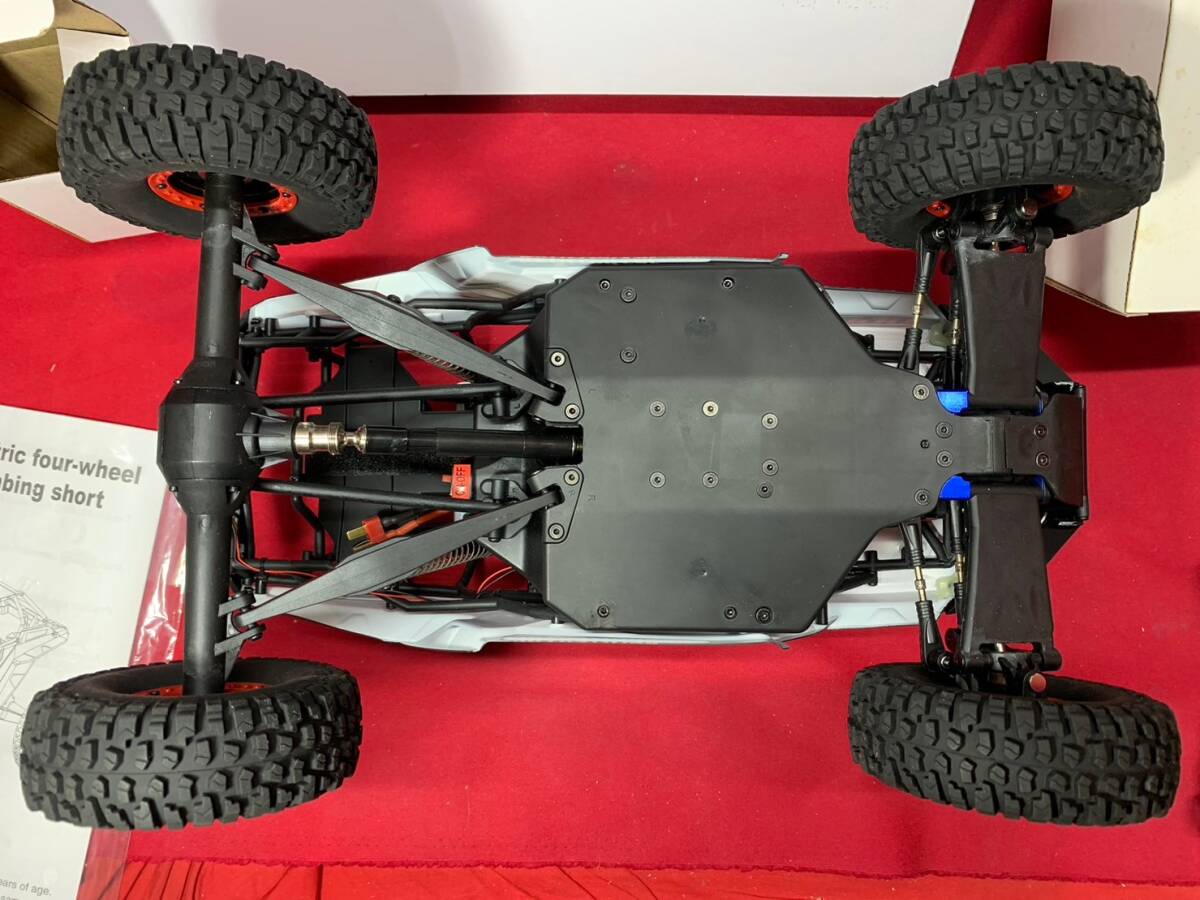 ラジコンカー 4WD 2台セット 2.4GHz RCカー 1/10 電動四輪駆動 WLtoys NEED FOR SPEED RAPID RACING オフロード バギー M-0501-7の画像8