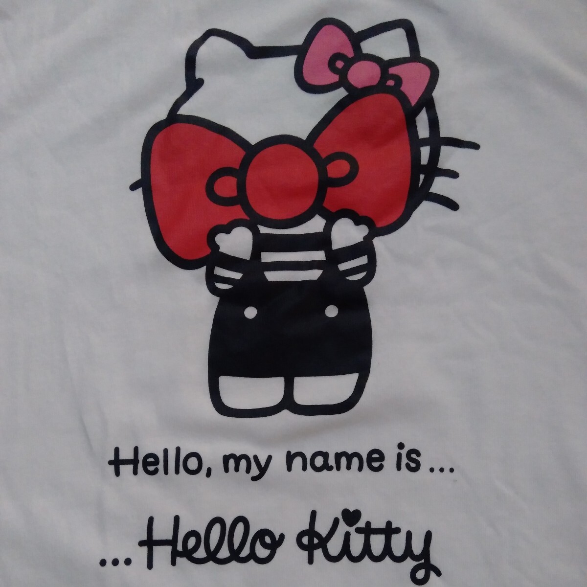 ハローキティ　3L　サイズ　Tシャツ　キティちゃん　Kitty　キティー 　キャラクター 半袖Tシャツ_画像3