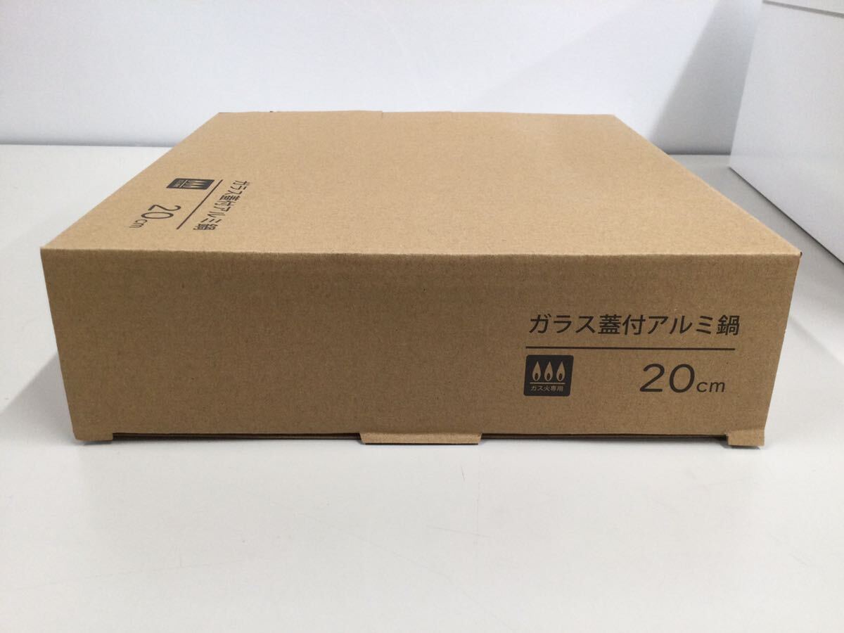 【未使用品】マルチスモークレスグリル　CB-MSG-1-J　岩谷産業　ガラス蓋付アルミ鍋　内径20㎝　容量1.7リットル　調理器具　34-69_画像9