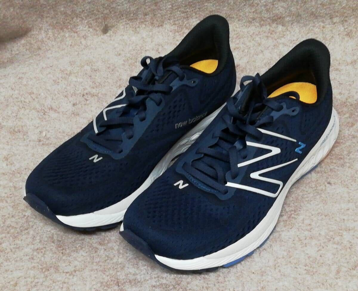 ◎ new balance NB ニューバランス FRESH FORM フレッシュホーム 880 26cm 2E M880N13 メンズ スニーカー ネイビー 34-83_画像1