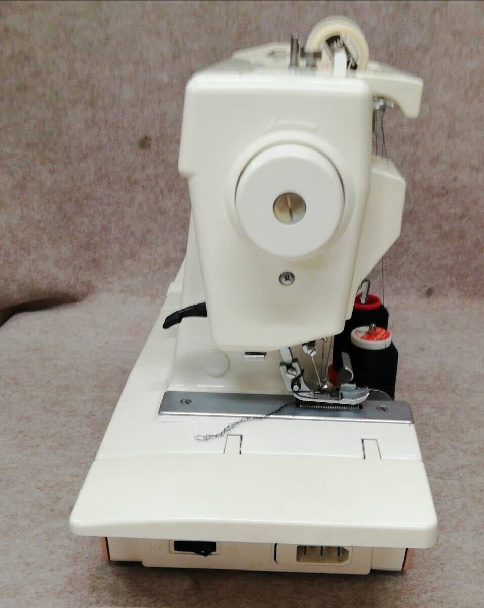 JANOME ジャノメ ミシン COMBI コンビ 2300SX ロック＆ジグザグ MODEL2300 裁縫 手工芸 箱 取扱説明書付 34-118_画像4