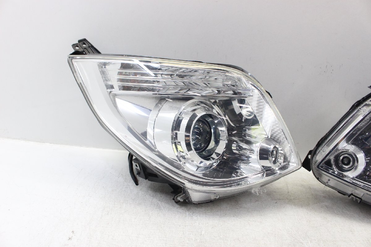 美品/破損無　パレット　MK21S　前期　ヘッドライト　左右　セット　キセノン　HID　レベ付　コイト　100-59175　319836-319837_画像6