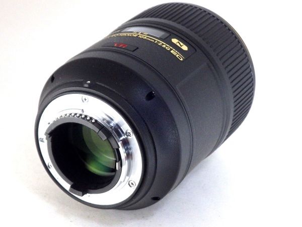 送料無料!! Nikon AF-S VR MICRO NIKKOR 105mm F2.8G IF ED マクロ マイクロ ニコン レンズ 完動 美品 人気 カメラ 一眼レフ Camera Lens_画像3