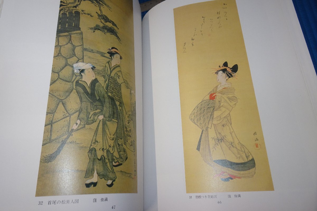 rarebookkyoto　F5B-250　今西コレクション名品展　肉筆浮世絵　茶道具　　熊本県立美術館　 1989年頃　名人　名作　名品_画像4