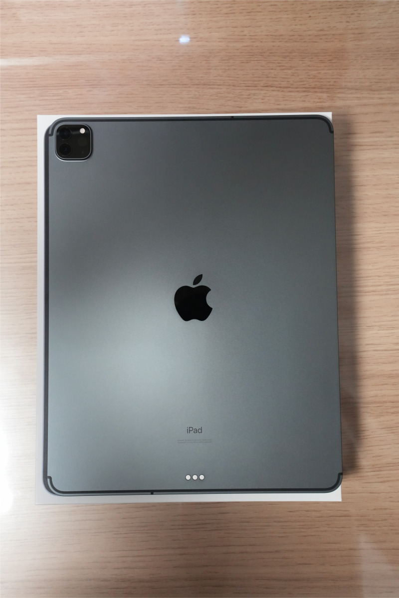 12.9インチ iPad Pro Wi-Fi + Cellular 256GB SIMフリー MXF52J/A (2020,第4世代) スペースグレイ 美品 Liquid Retina Apple Store購入 4th_画像5