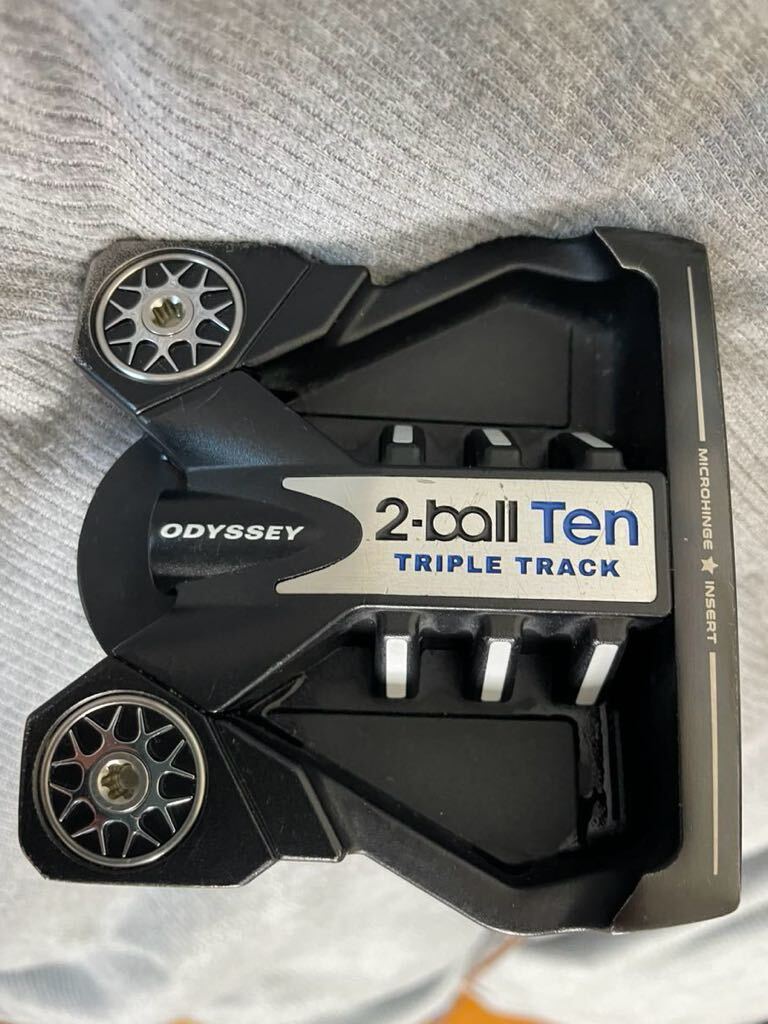 【中古品】オデッセイ 2-BALL TEN S TRIPLE TRACK パター カーボンスチール複合シャフト 【33】 シャフト：カーボンスチール複合シャフト_画像1