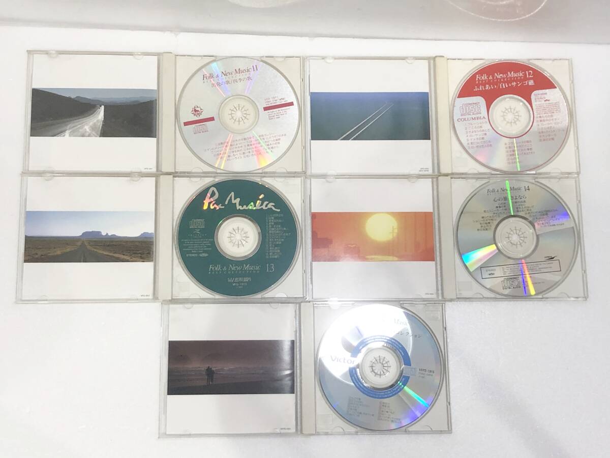CD フォーク＆ニューミュージック大全集 14枚組 特典盤/収納ケース付き 動作未確認 現状品 AD213080の画像6