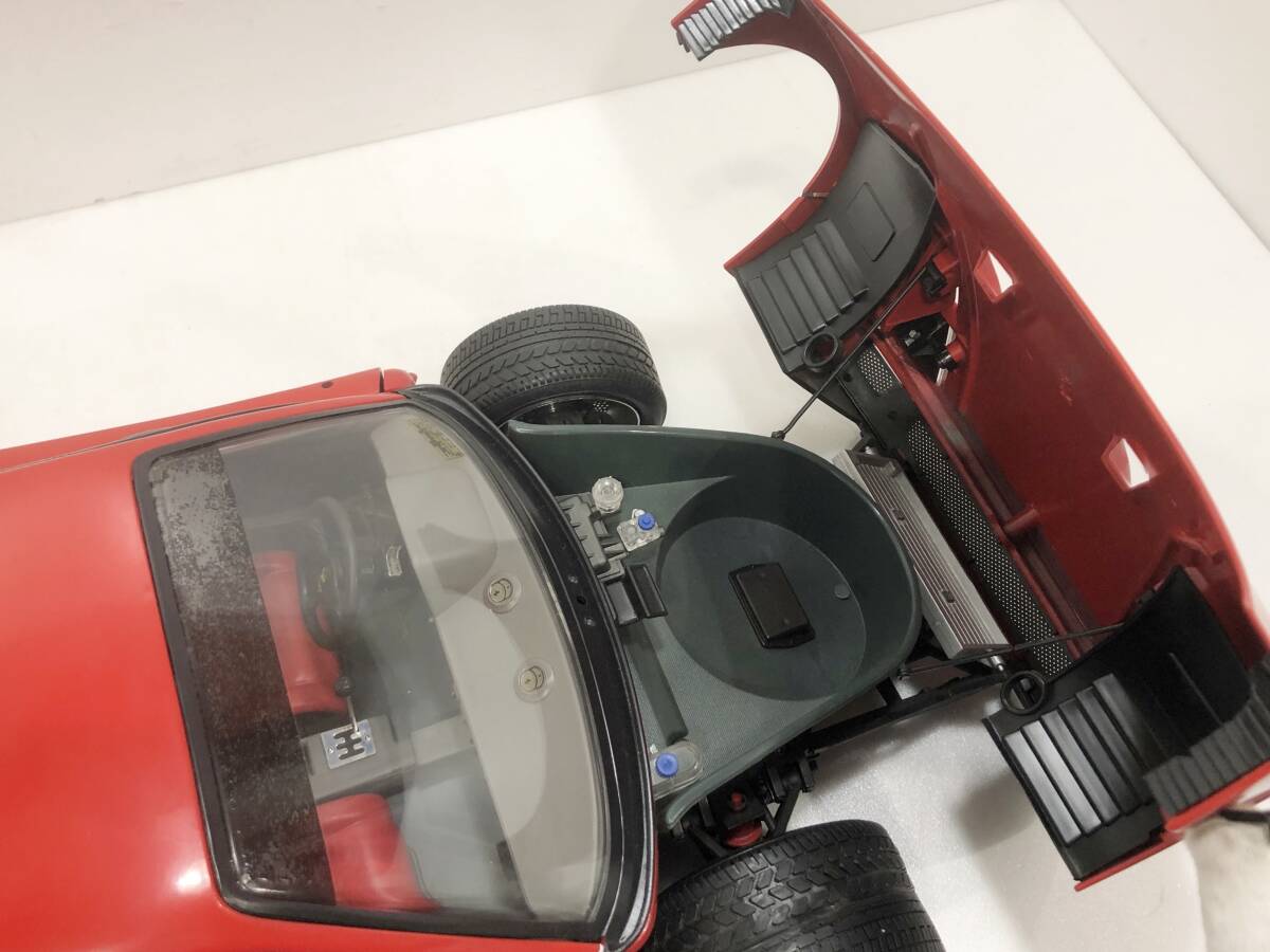 POCHER ポケール RIVAROSSI リバロッシ フェラーリ F40？ 模型車 イタリア製 サイズ:約55×23×高さ14cm パーツ欠品有 現状品 AE048120_画像6