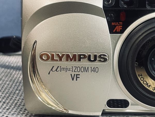 OLYMPUS オリンパス μ ZOOM 140 VF ミュー コンパクト フィルムカメラ リモコン付き [mju:]_画像8