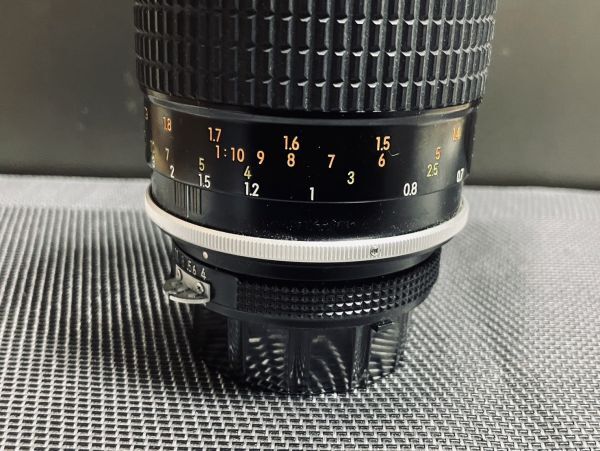 Nikon Micro-NIKKOR 200mm 1:4 AI ニコン レンズ 単焦点 マニュアルフォーカス ブラック_画像10