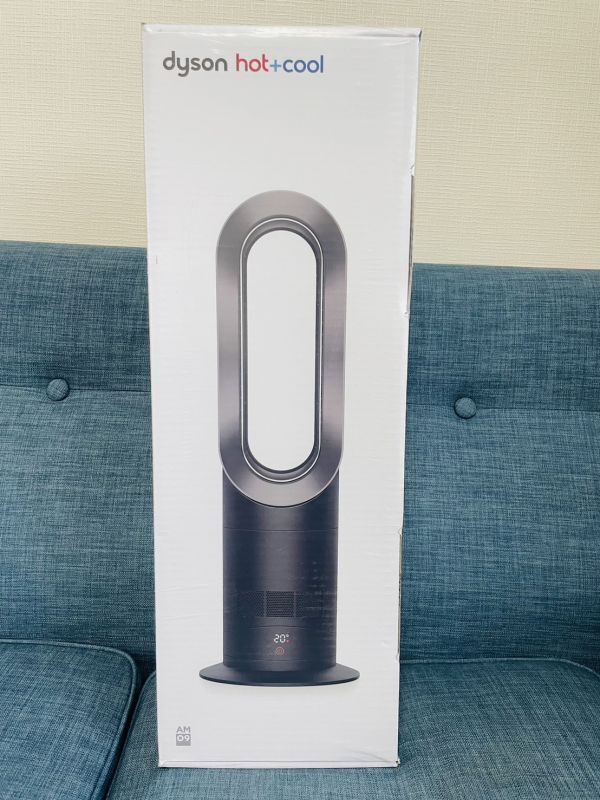  new goods unused unopened Dyson Dyson AM09 Hot+Cool AM09 black BLACK electric fan heating hot cool slim 