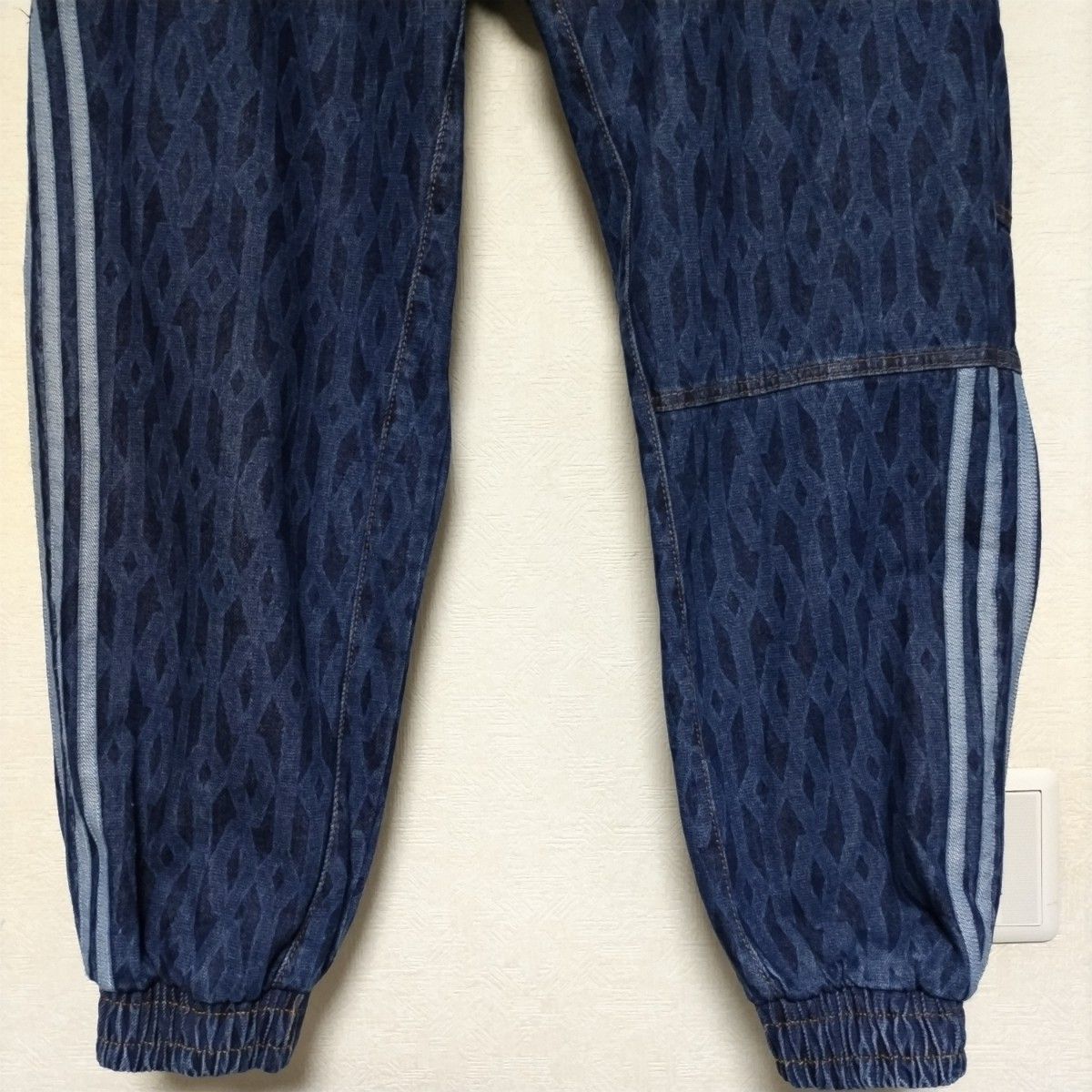 adidas × Ivy Park Monogram Denim Track Pant アイビーパーク モノグラム デニムパンツ