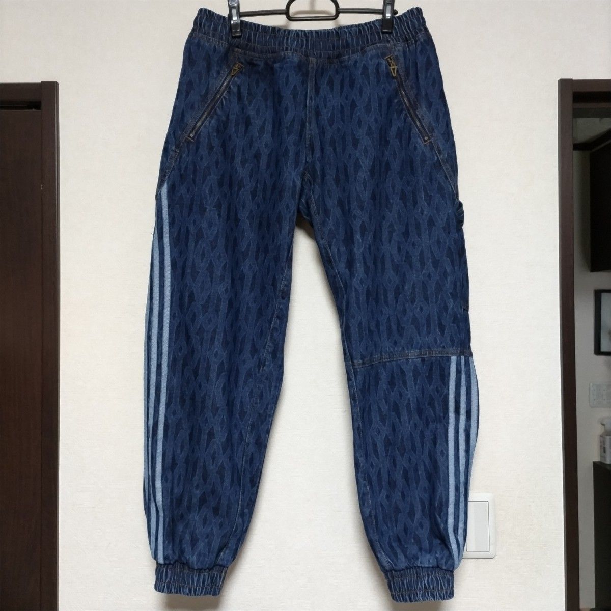 adidas × Ivy Park Monogram Denim Track Pant アイビーパーク モノグラム デニムパンツ