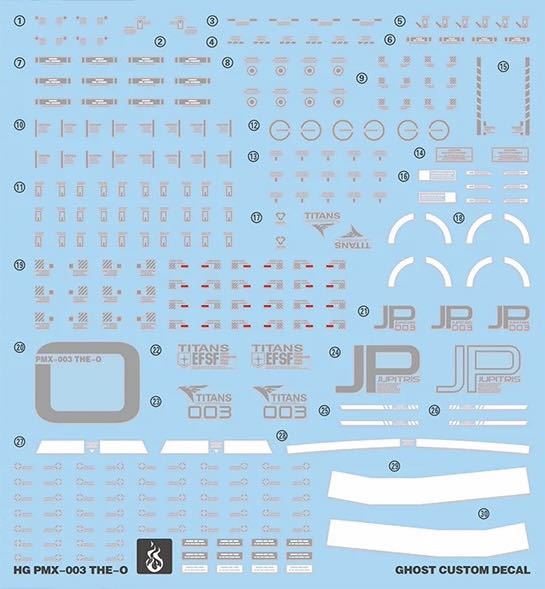 HG 1/144 ジO ジオ用水転写式デカール 並行輸入品の画像2