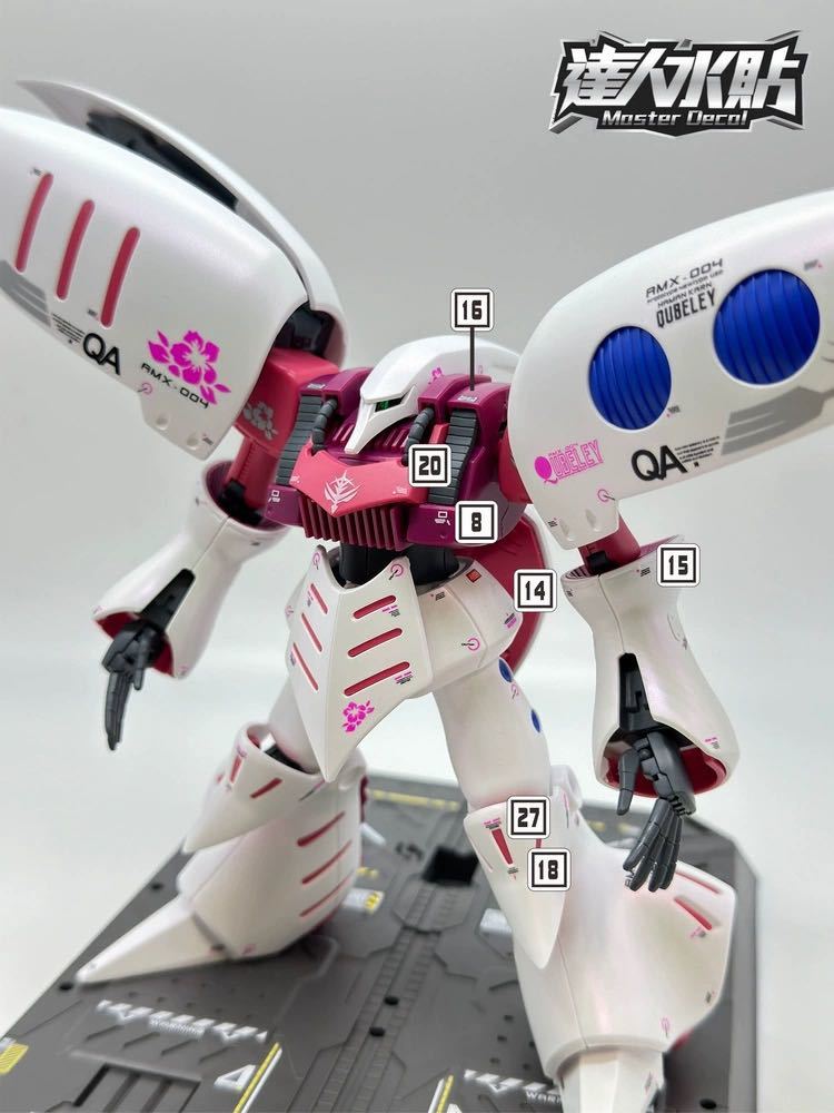 HG 1/144 キュベレイ用水転写式デカール　並行輸入品_画像6