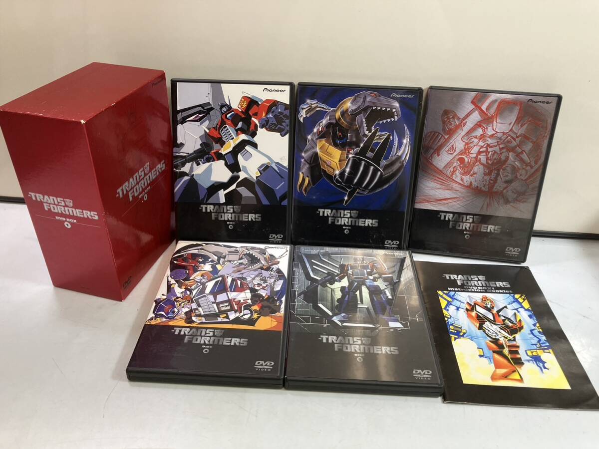 （5-190）戦え!超ロボット生命体トランスフォーマー　DVD BOX1 玄田哲章　塩屋翼　速水奨　アニメ_画像2