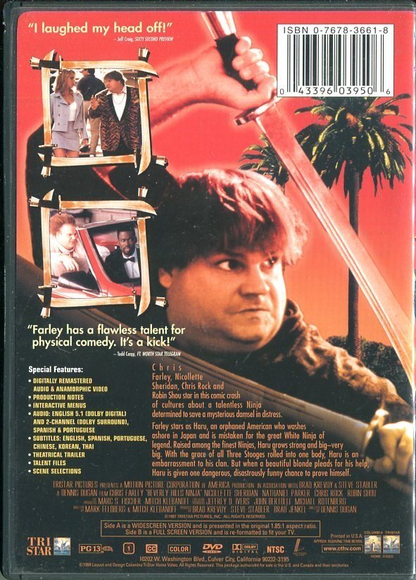 輸入盤セル版DVD☆中古☆BEVERLY HILLS NINJA_画像2