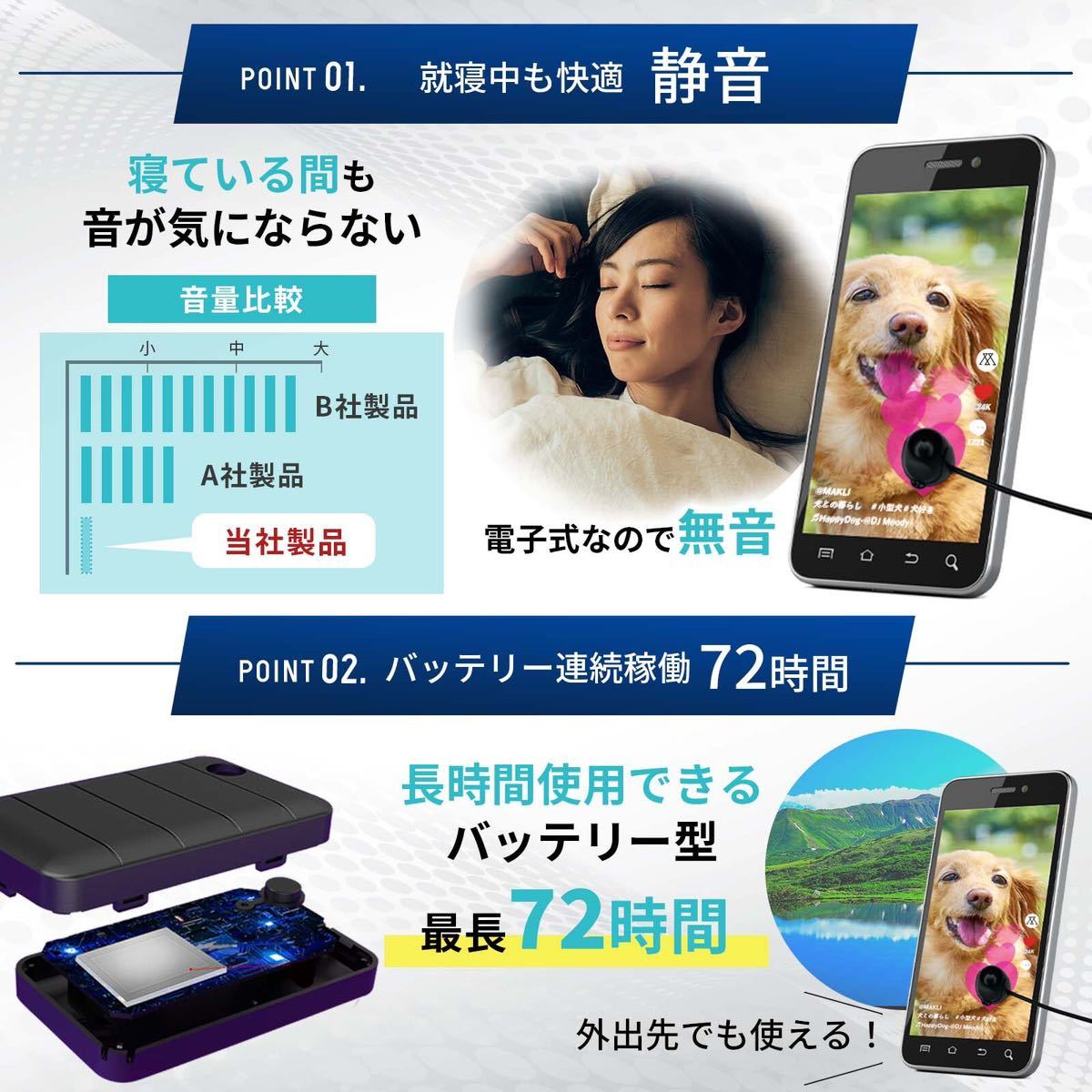 スマホ連打装置 連打機 自動タップ 無音 吸着タイプ (1ヘッド)_画像4