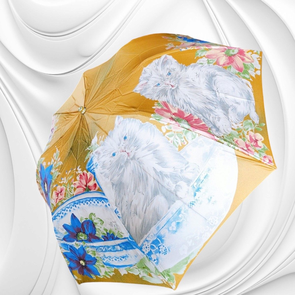 【新品】GUY DE JEAN ギ ドゥ ジャン  フランス製  高級折り畳み傘 