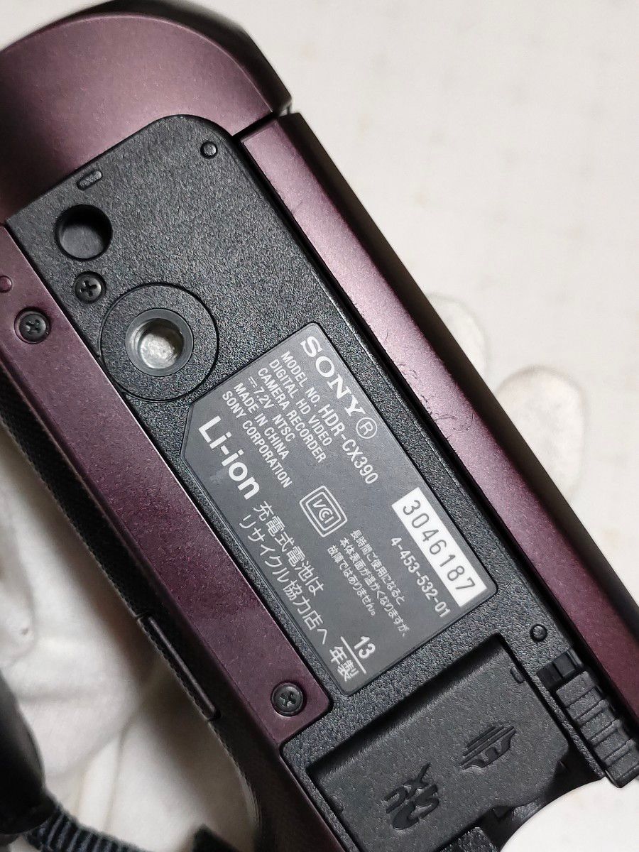 SONY ソニー HDR-CX390 デジタルビデオカメラ