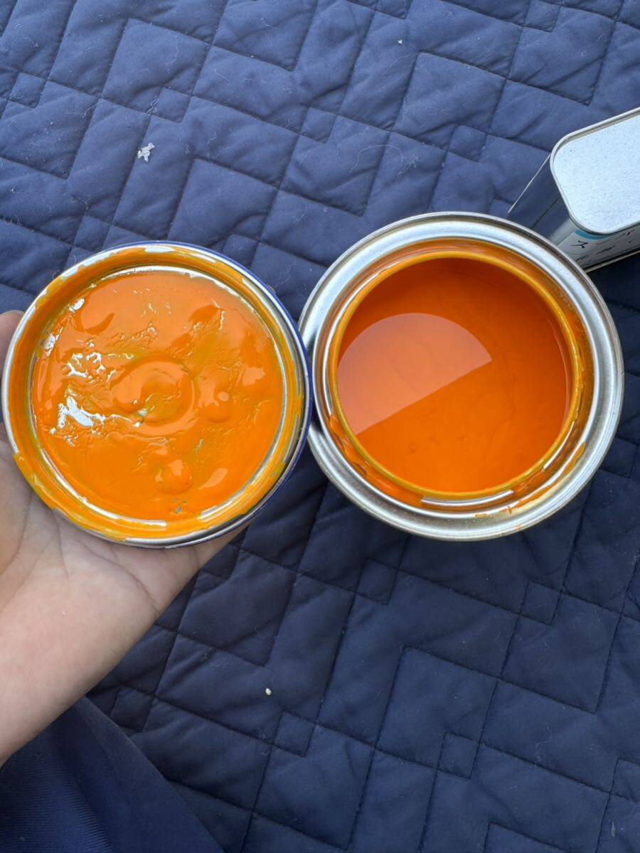 sinroihi super ru rumen V top 1kg yellow hardener set urethane paints Kansai paint fluorescence paints oiliness two fluid type 