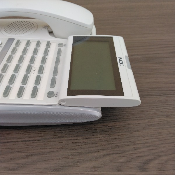 中古 NEC 業務用 電話機 ビジネスフォン DT800 Series ITZ-24D-2D ホワイト_画像10