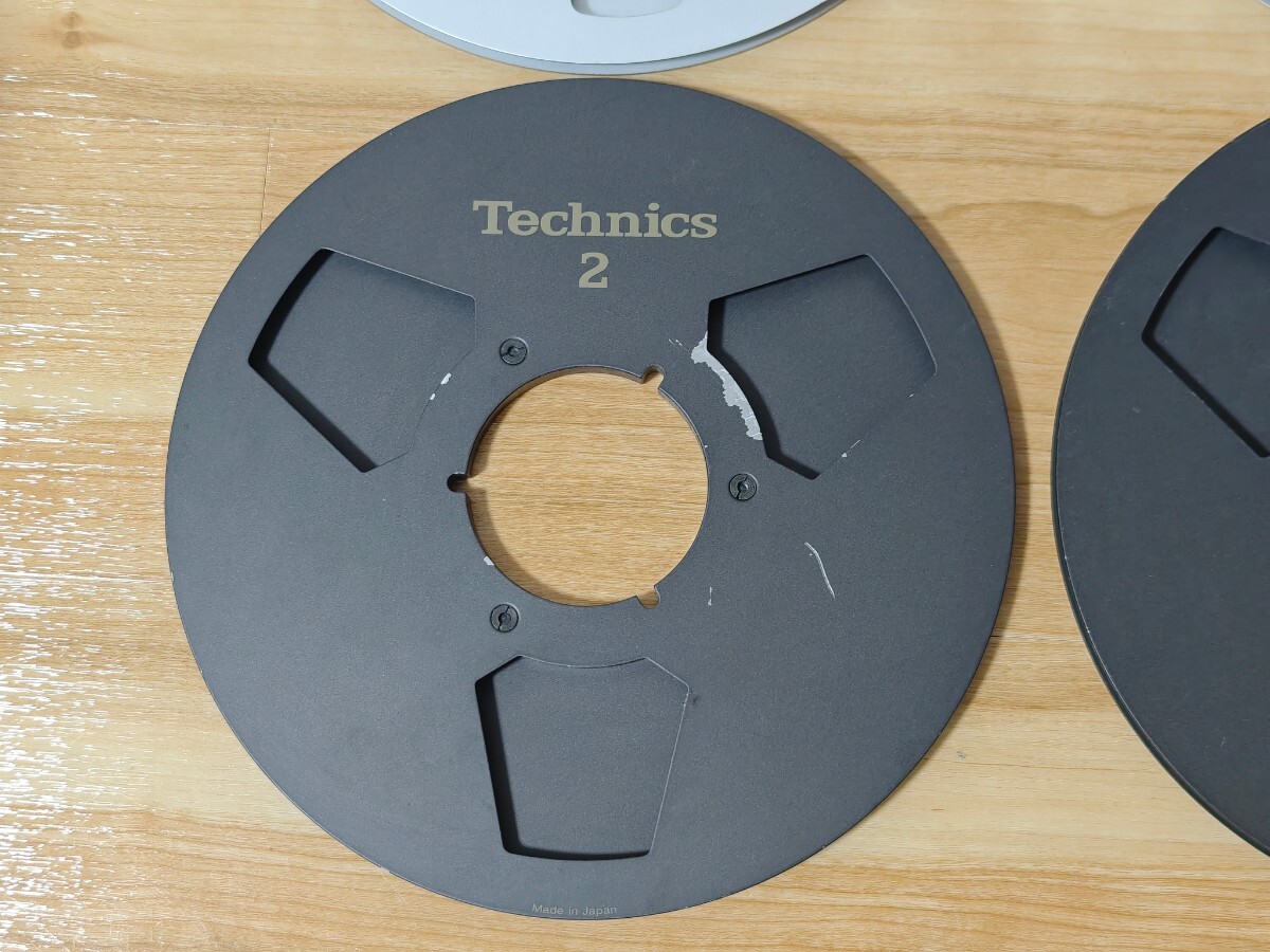 Scotch TEAC Technics オープンリール メタルリール 計4本セット スコッチティアック テクニクスの画像9
